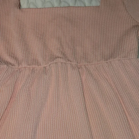 Simply Southern Women's New With Tags Ribbed Bright Coral Dress Size Large - Picture 3 of 4